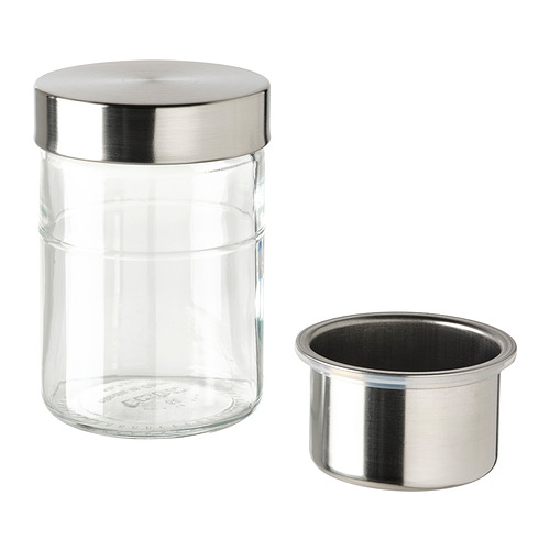DAGKLAR jar with insert