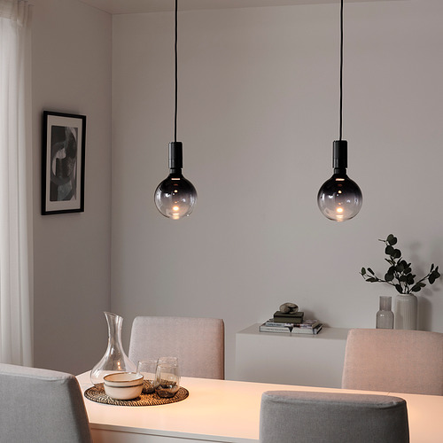 MOLNART/SUNNEBY pendant lamp with light bulb