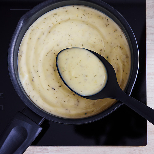 LÄCKERGOM lemon- and dill sauce