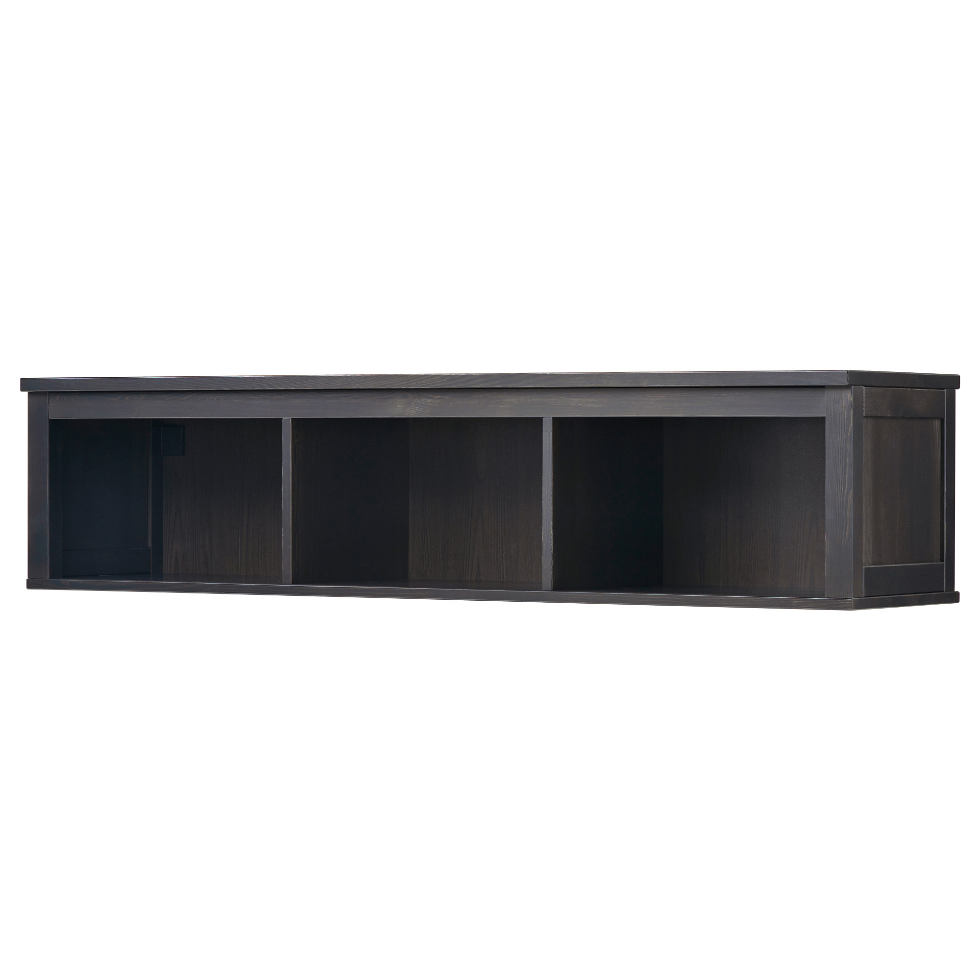 HEMNES wall/bridging shelf, blackbrown IKEA Hong Kong