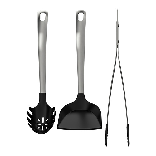 DIREKT 3-piece kitchen utensil set