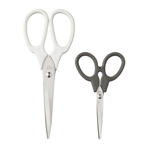 MÄRKBART scissors, set of 2