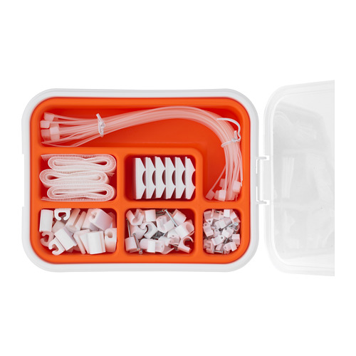 FIXA 114-piece cable management set