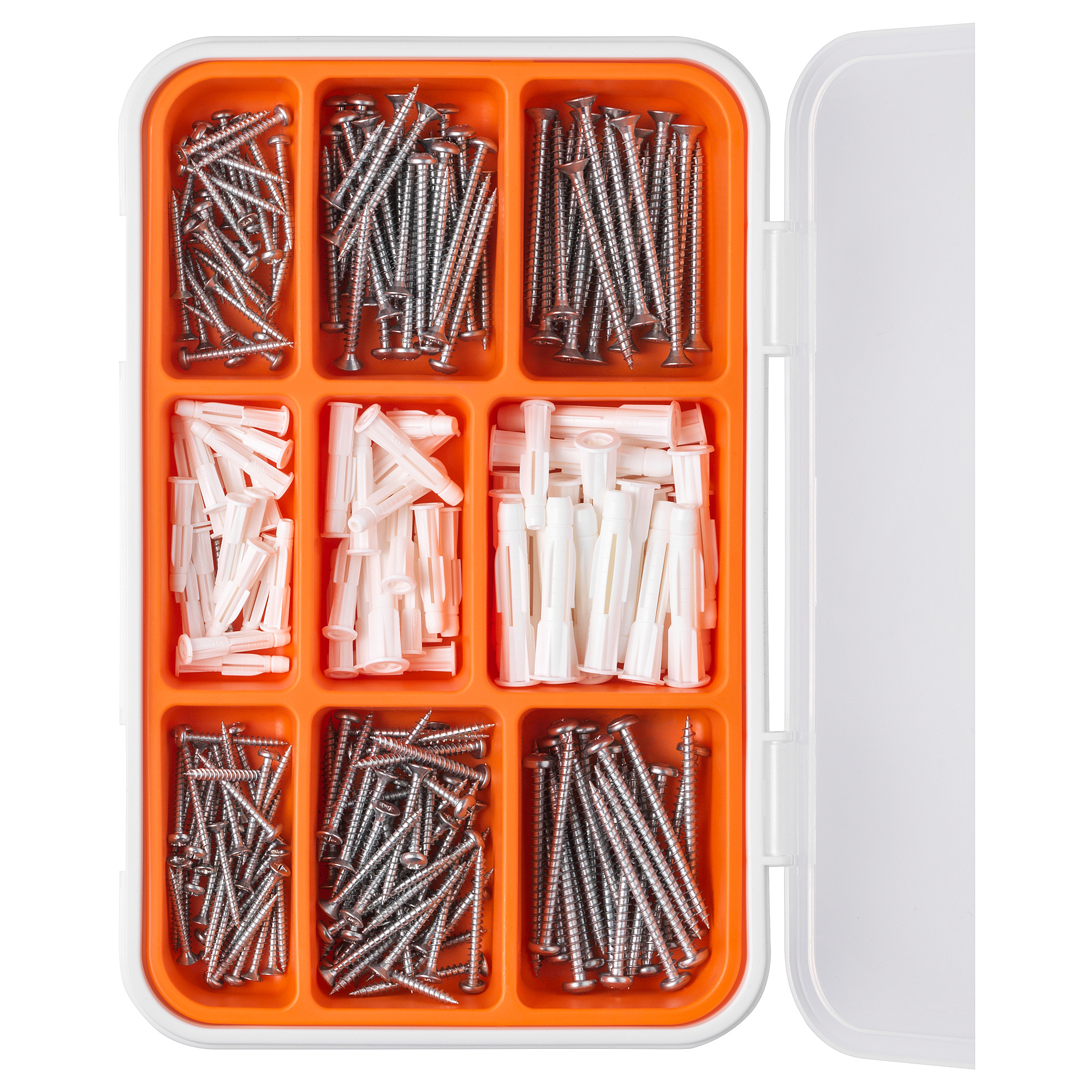 FIXA - 260-piece screw and plug set 