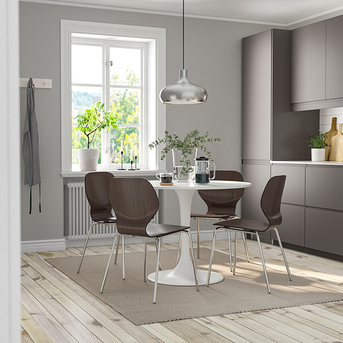 SIGTRYGG/DOCKSTA table and 4 chairs