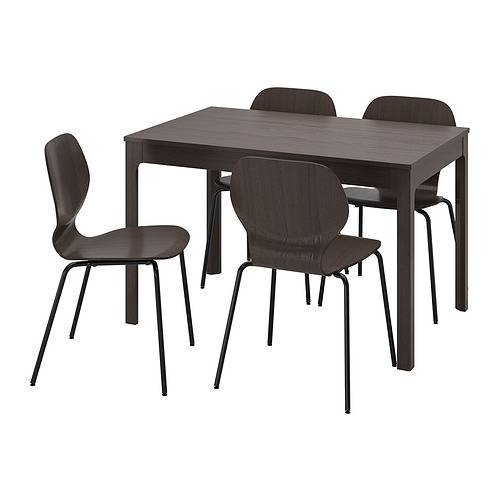 SIGTRYGG/EKEDALEN table and 4 chairs
