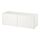 BESTÅ - shelf unit with doors, white/Laxviken white | IKEA Hong Kong and Macau - PE828767_S1