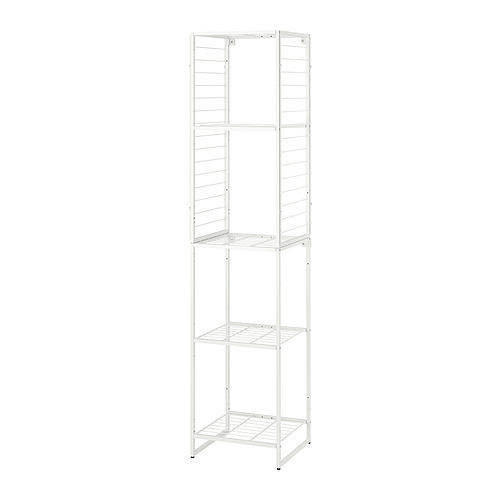 JOSTEIN shelving unit with grid