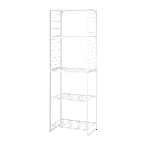 JOSTEIN shelving unit with grid