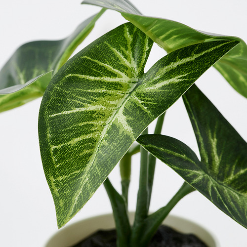 FEJKA artificial potted plant, set of 3