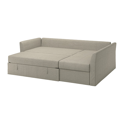 HOLMSUND corner sofa-bed