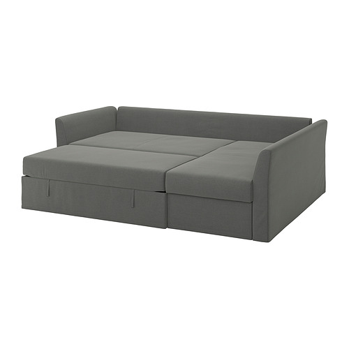 HOLMSUND corner sofa-bed