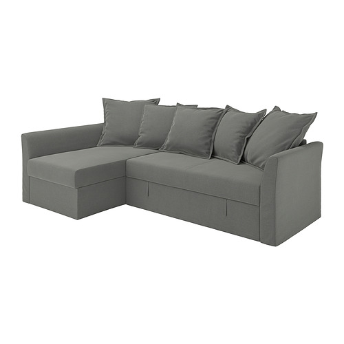 HOLMSUND cover for corner sofa-bed