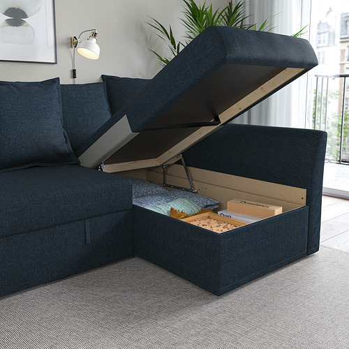 HOLMSUND corner sofa-bed