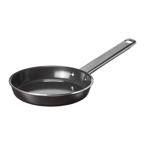 GULDÖRING - frying pan, non-stick coating stainless steel/black-grey, 16 cm | IKEA Hong Kong and Macau - E1010499_S4