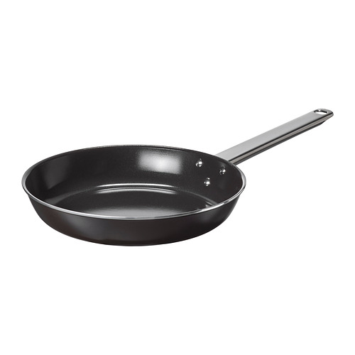 GULDÖRING - frying pan, non-stick coating stainless steel/black-grey, 24 cm | IKEA Hong Kong and Macau - E1010501_S4
