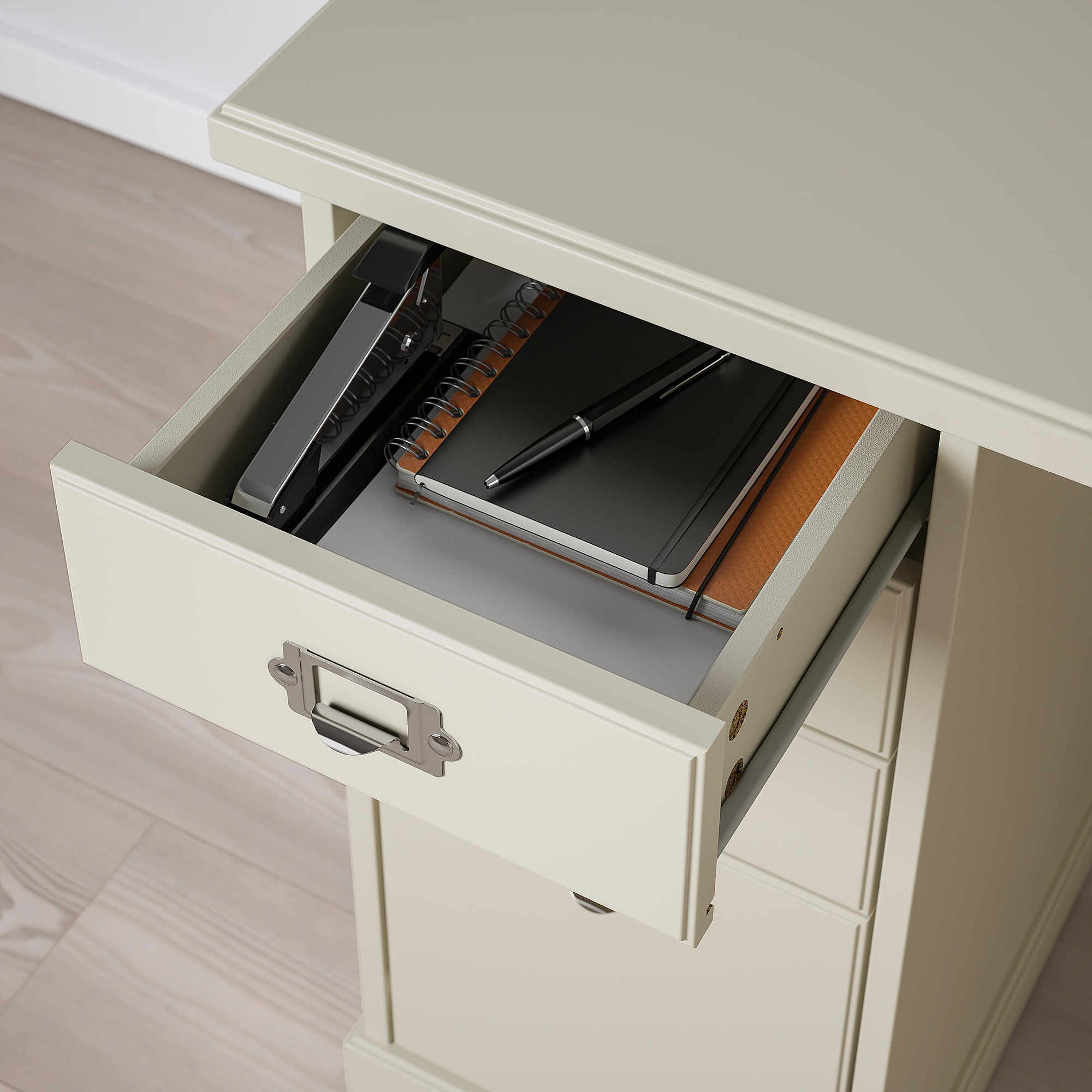 VEBJÖRN - desk, beige, 140x60 cm | IKEA Hong Kong and Macau
