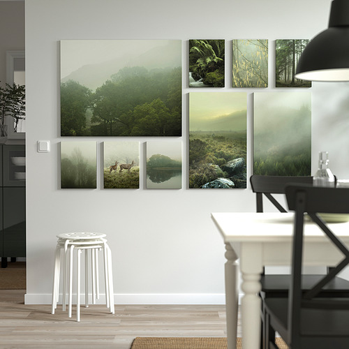 PJÄTTERYD picture, set of 9