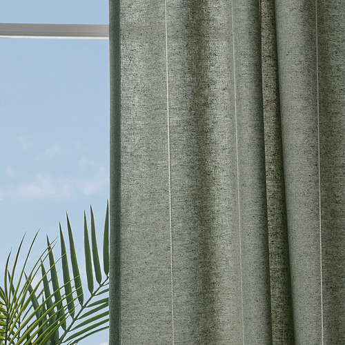 LENDA curtains with tie-backs, 1 pair