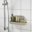 ÖBONÄS wall shelf with suction cup