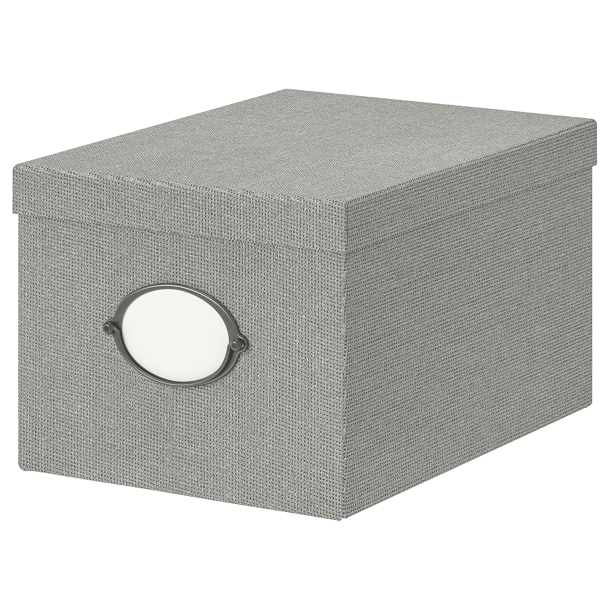 KVARNVIK storage box with lid