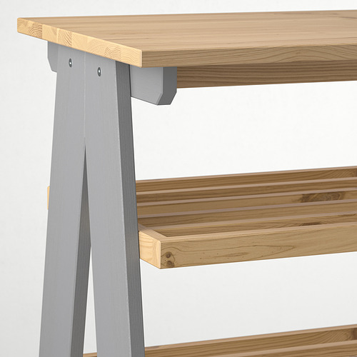 KALLSÖ bench with shoe storage