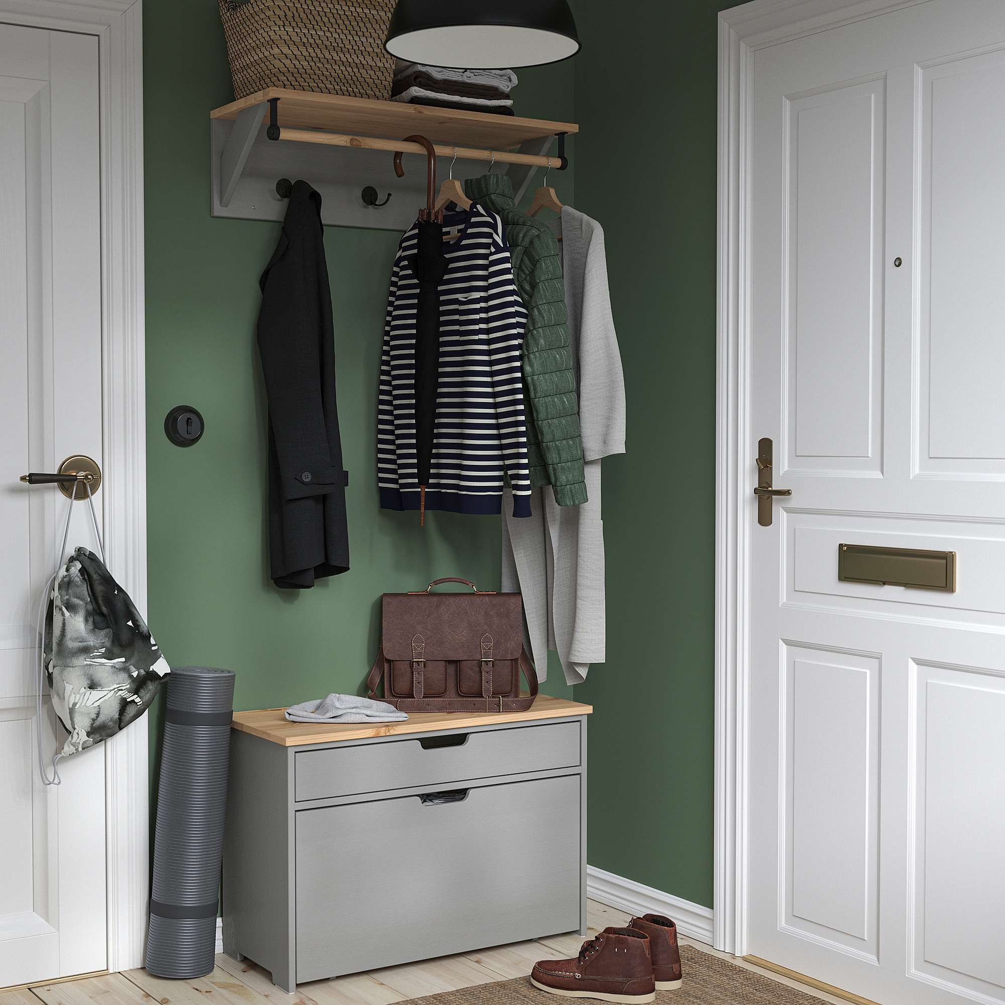 KALLSÖ hat rack