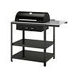 GRILLSKÄR charcoal barbecue w side table