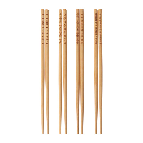 TREBENT chopsticks 4 pairs