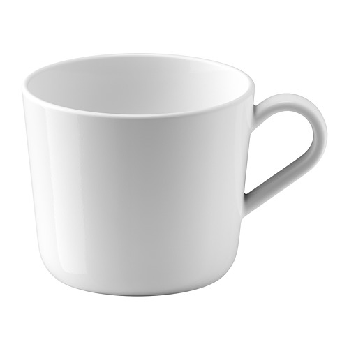 IKEA 365+ mug, white, 24 cl