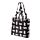 SKYNKE - 購物袋, 黑色 白色/圖案 北極熊 | IKEA 香港及澳門 - PE829212_S1