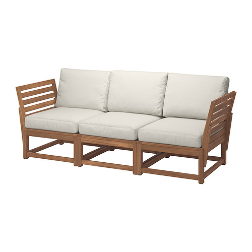 NÄMMARÖ 3-seat modular sofa, outdoor