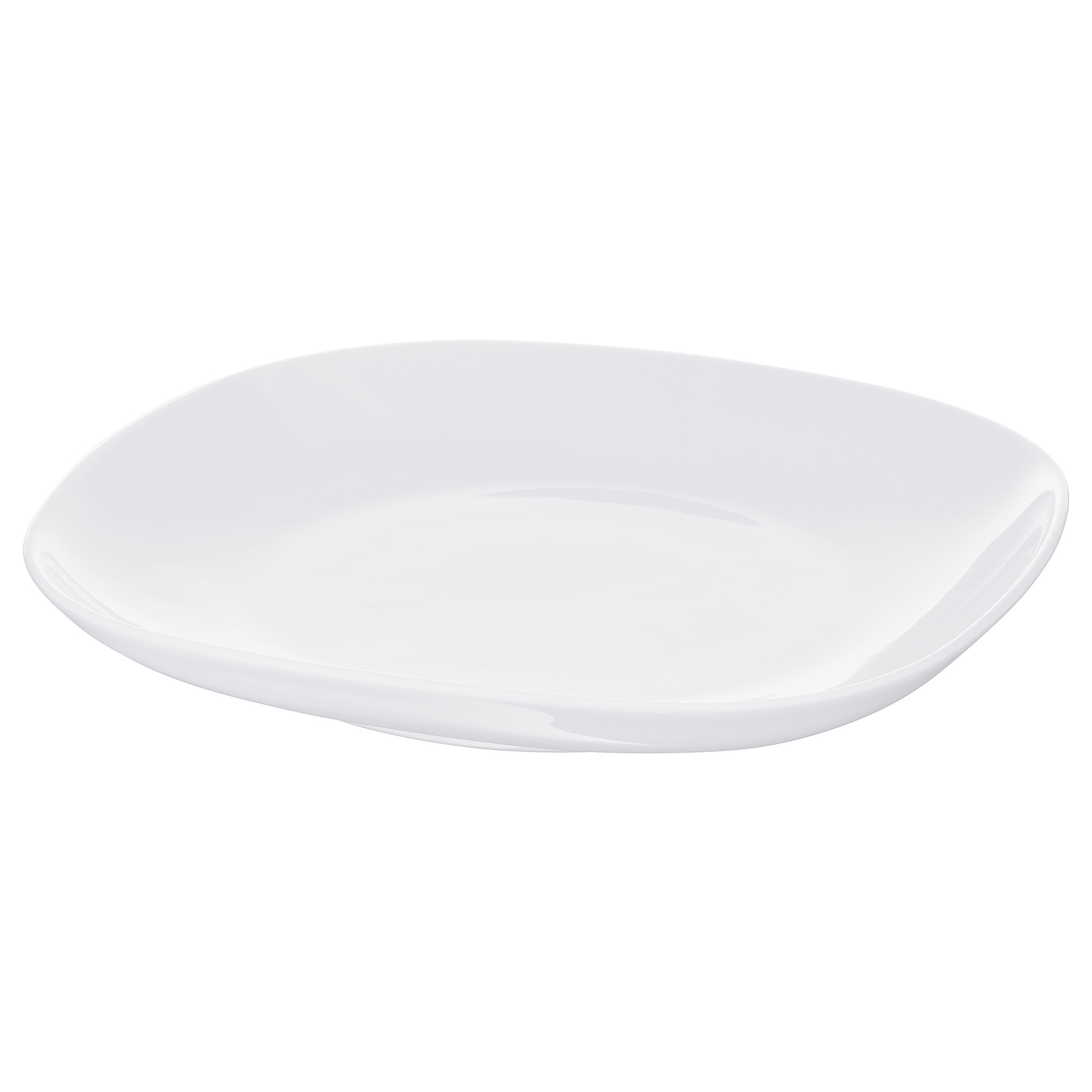 VÄRDERA - plate, white, 25x25 cm | IKEA Hong Kong and Macau