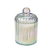 RÄFFELBJÖRK scented candle/glass w lid/2 wicks