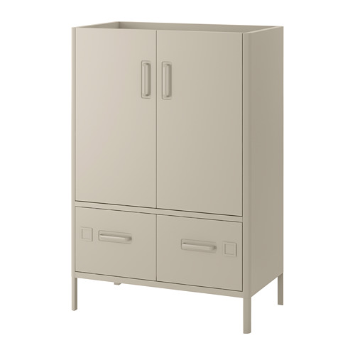 IDÅSEN cabinet with doors and drawers