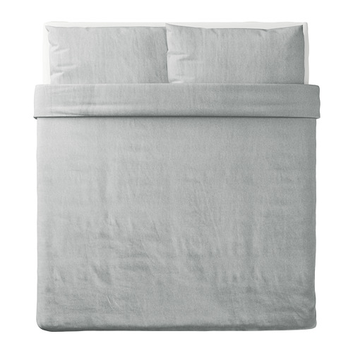 SPJUTVIAL duvet cover and 2 pillowcases