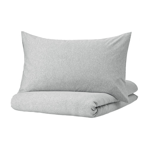 SPJUTVIAL duvet cover and 2 pillowcases