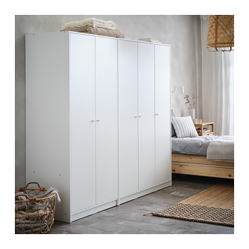 KLEPPSTAD wardrobe with 2 doors