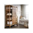 NORDKISA open wardrobe with sliding door