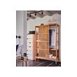 NORDKISA open wardrobe with sliding door