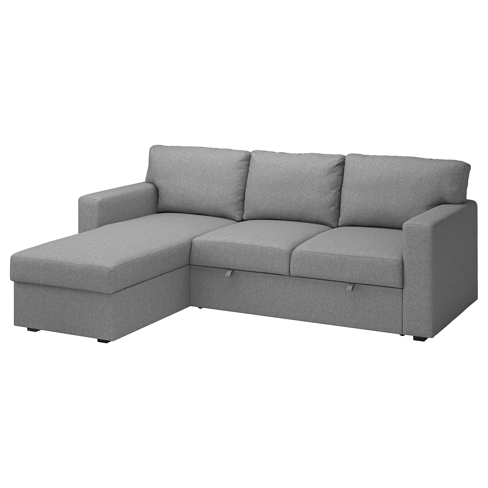 BARSLOV 3 seat sofa bed with chaise longue Tibbleby beige grey IKEA Hong Kong and Macau