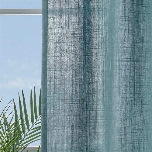 RITVA curtains with tie-backs, 1 pair