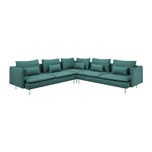 SÖDERHAMN corner sofa, 6-seat