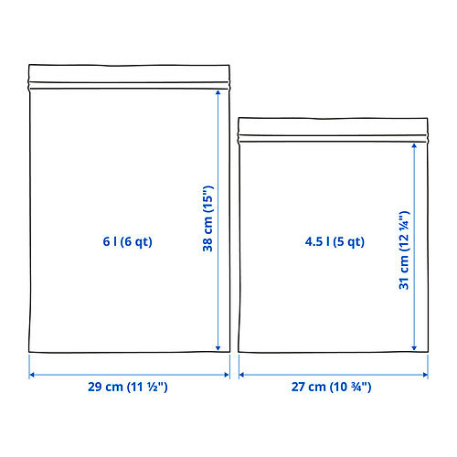 ISTAD resealable bag