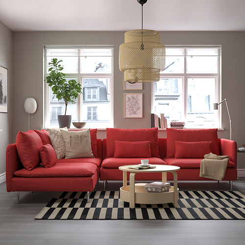SÖDERHAMN corner sofa, 4-seat