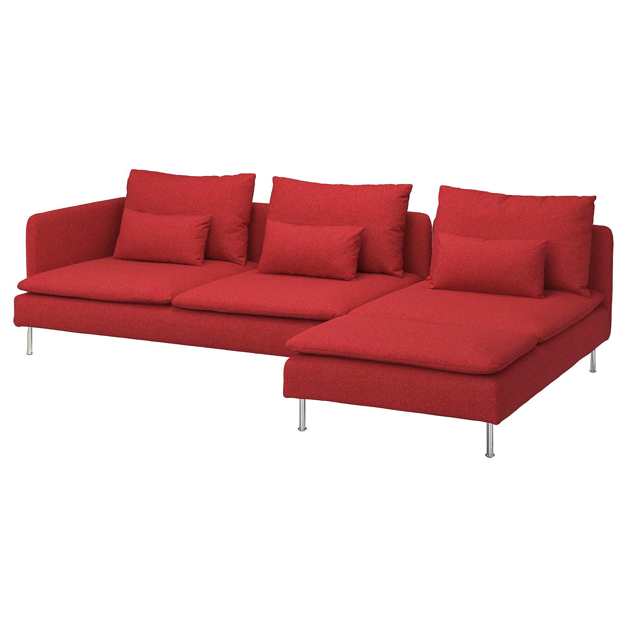 SÖDERHAMN 4-seat sofa with chaise longue
