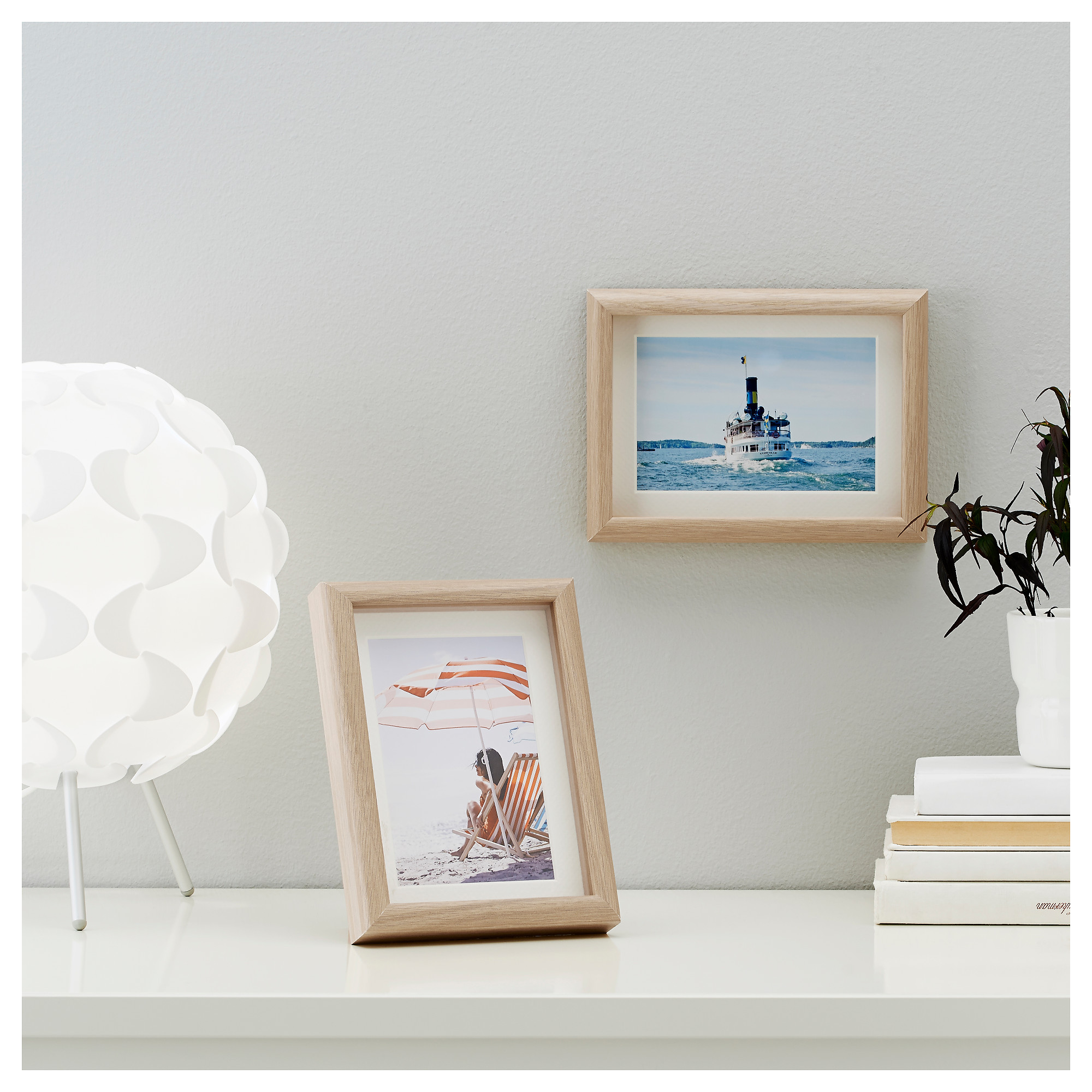 MOSSEBO 畫框, 染白橡木紋 IKEA Hong Kong