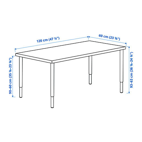 LAGKAPTEN/OLOV desk