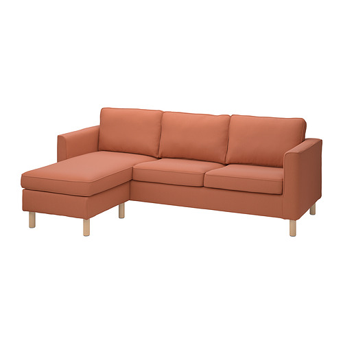 PÄRUP cover for 3-seat sofa