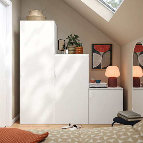 PLATSA wardrobe with 3 doors